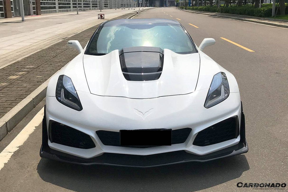 2013-2019 Corvette Z06 Grandsport ZR1 Style Front Conversion Body Kit