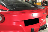 2012-2017 Ferrari F12 Berlinetta DC Style Carbon Fiber Trunk Spoiler