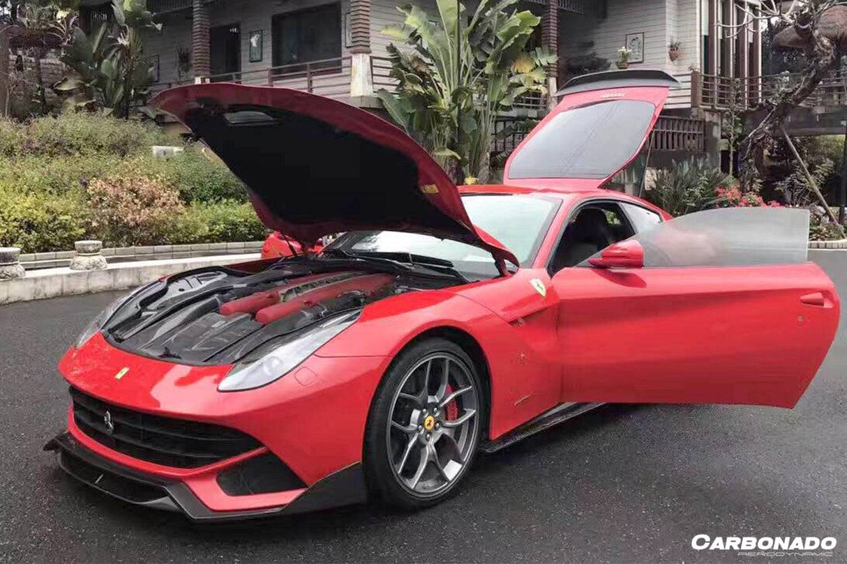 2012-2017 Ferrari F12 Berlinetta OE Style Dry Carbon Fiber Engine Cover