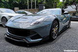 2012-2017 Ferrari F12 Berlinetta DC Style Carbon Fiber Front Lip