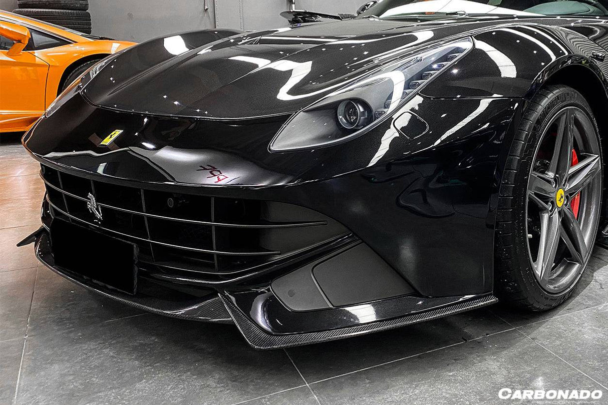 2012-2017 Ferrari F12 Berlinetta RS Style Carbon Fiber Front Lip