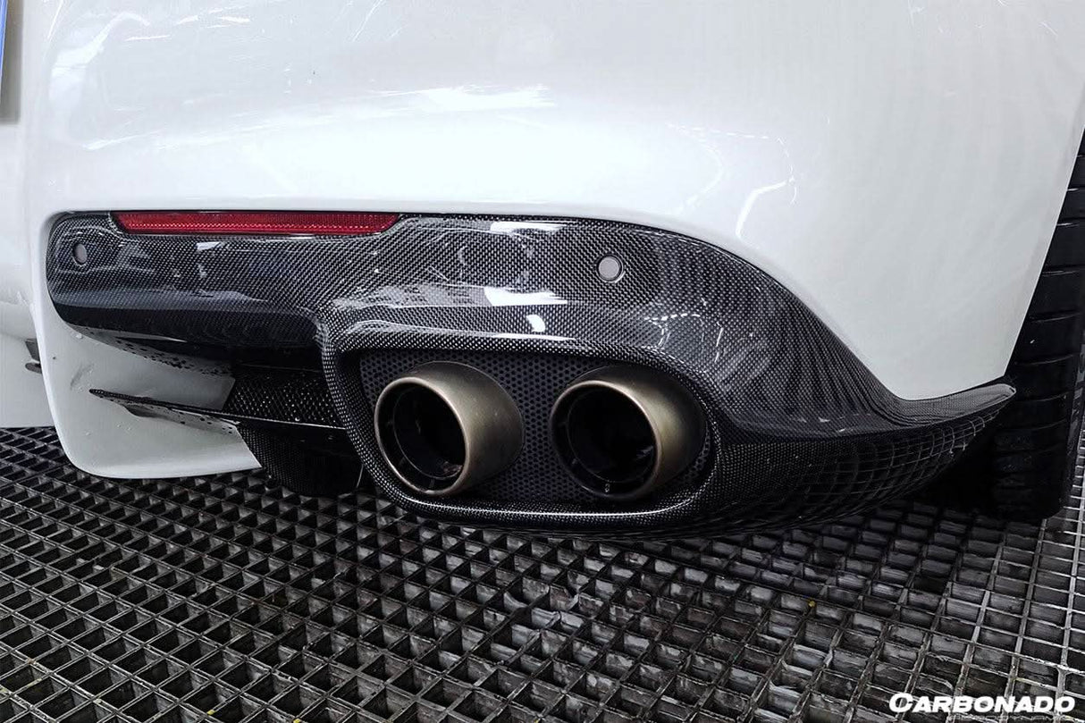 2012-2017 Ferrari F12 Berlinetta RS Style Carbon Fiber Rear Diffuser