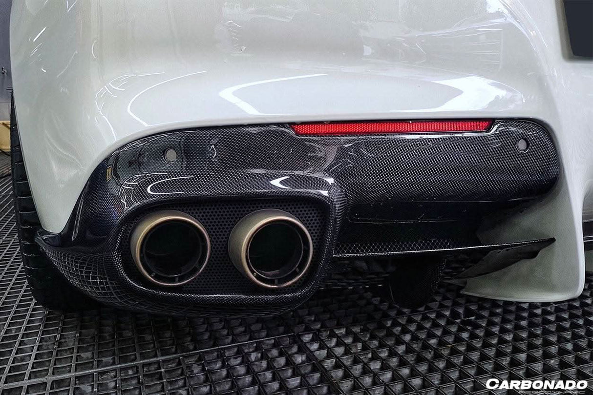 2012-2017 Ferrari F12 Berlinetta RS Style Carbon Fiber Rear Diffuser