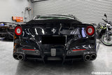 2012-2017 Ferrari F12 Berlinetta DC Style Carbon Fiber Trunk Spoiler