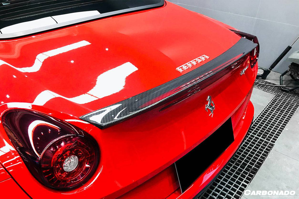 2015-2018 Ferrari California bkss style Carbon Fiber Turnk Spoiler