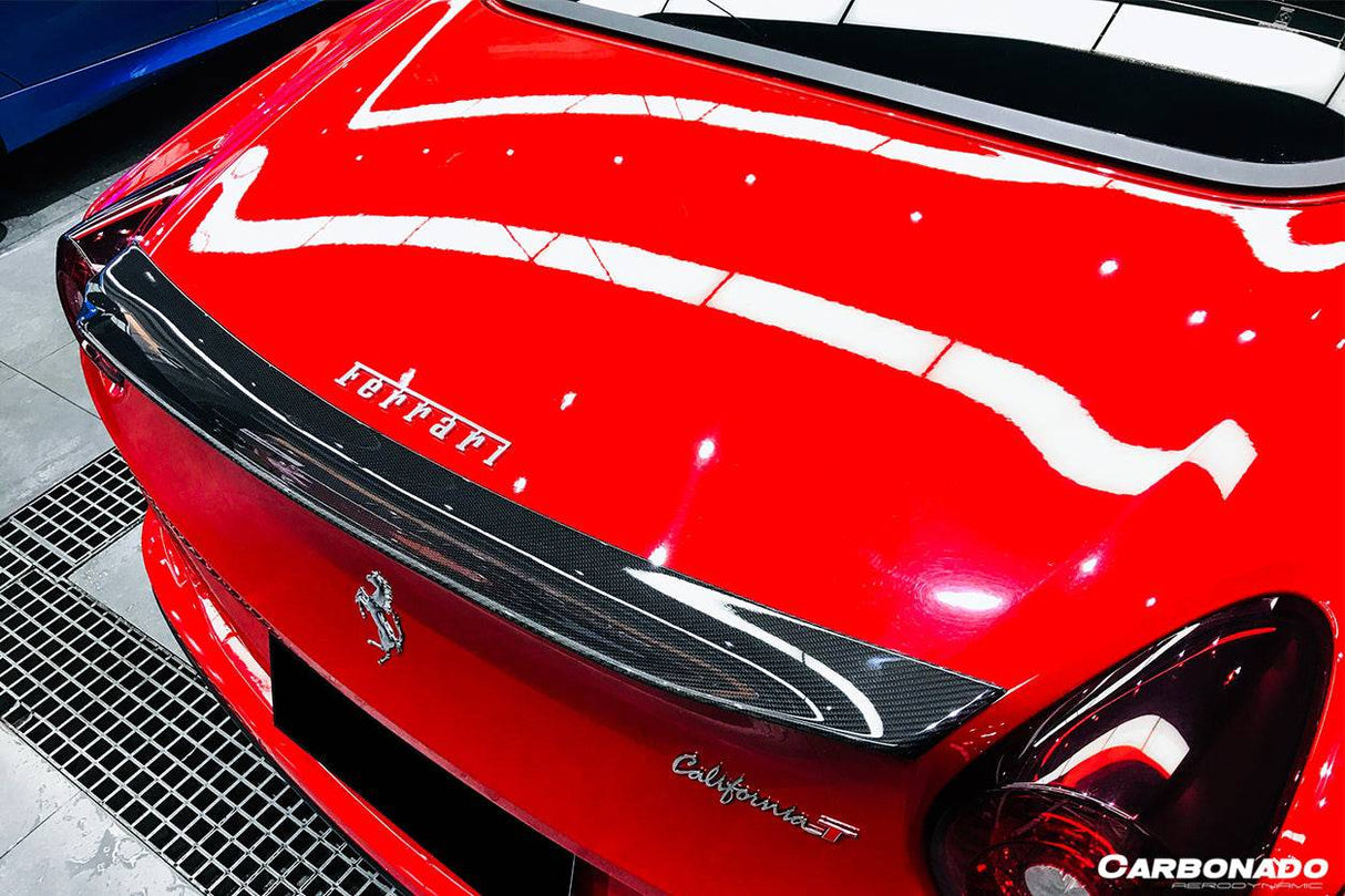 2015-2018 Ferrari California bkss style Carbon Fiber Turnk Spoiler