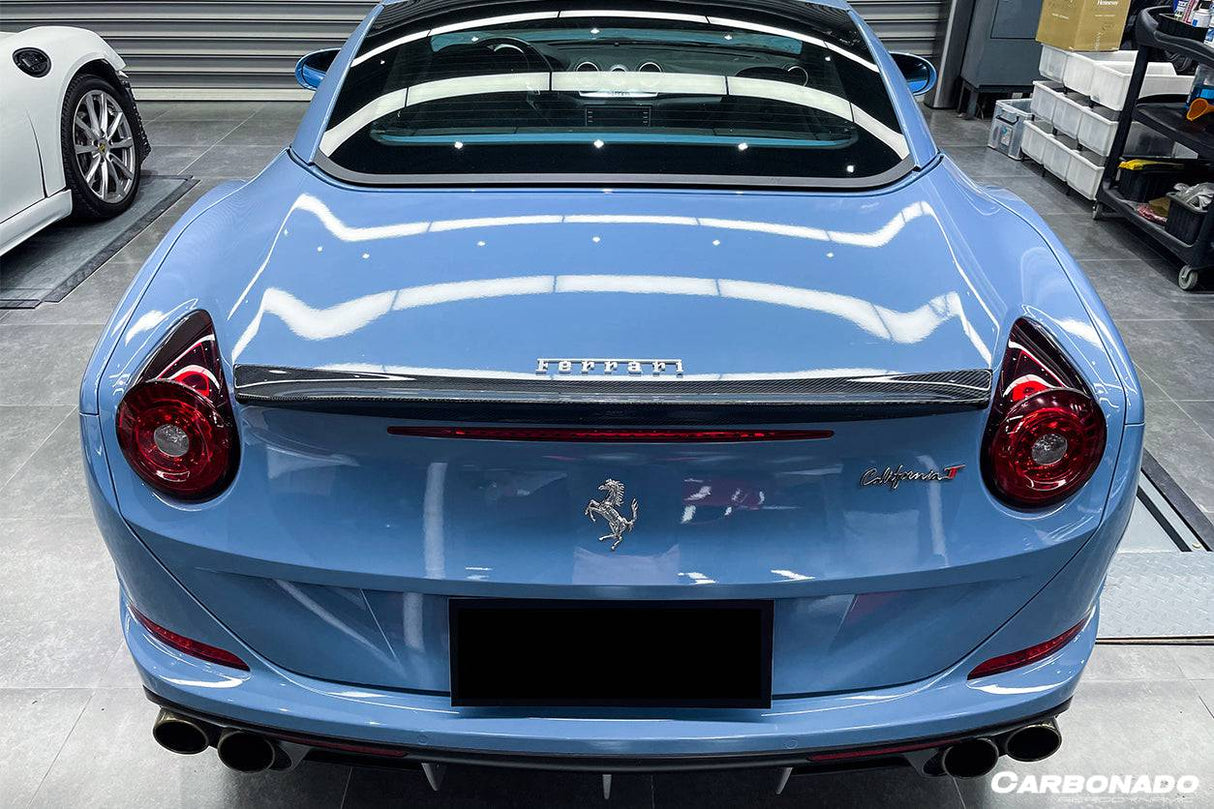 2015-2018 Ferrari California bkss style Carbon Fiber Turnk Spoiler