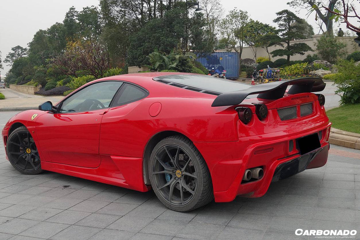 2004-2009 Ferrari F430 AS Style Rear Bumper