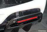 2022-UP Ferrari 296 GTB And GTS OE Style Carbon Fiber Rear Diffuser