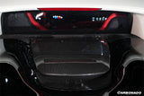 2022-2026 Ferrari 296 GTB OEM Style Dry Carbon Fiber Engine Hood Cover