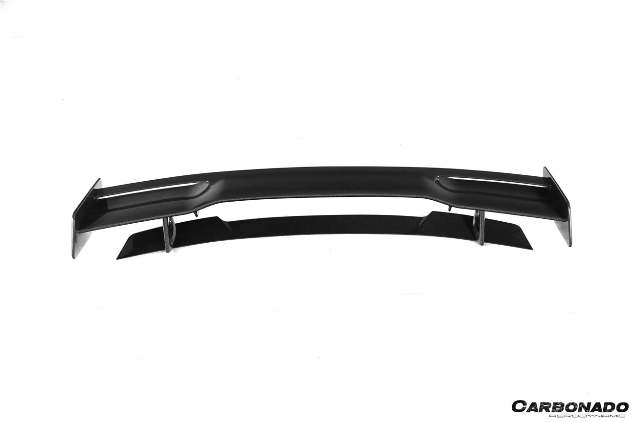 2022-2026 Ferrari 296 Type F171 Autoclave Carbon Fiber Trunk Spoiler Wing Carbonado (BS) Fits: GTB