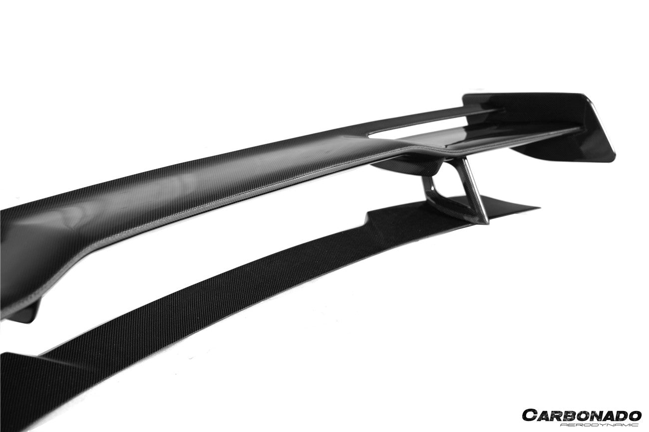 2022-2026 Ferrari 296 Type F171 Autoclave Carbon Fiber Trunk Spoiler Wing Carbonado (BS) Fits: GTB
