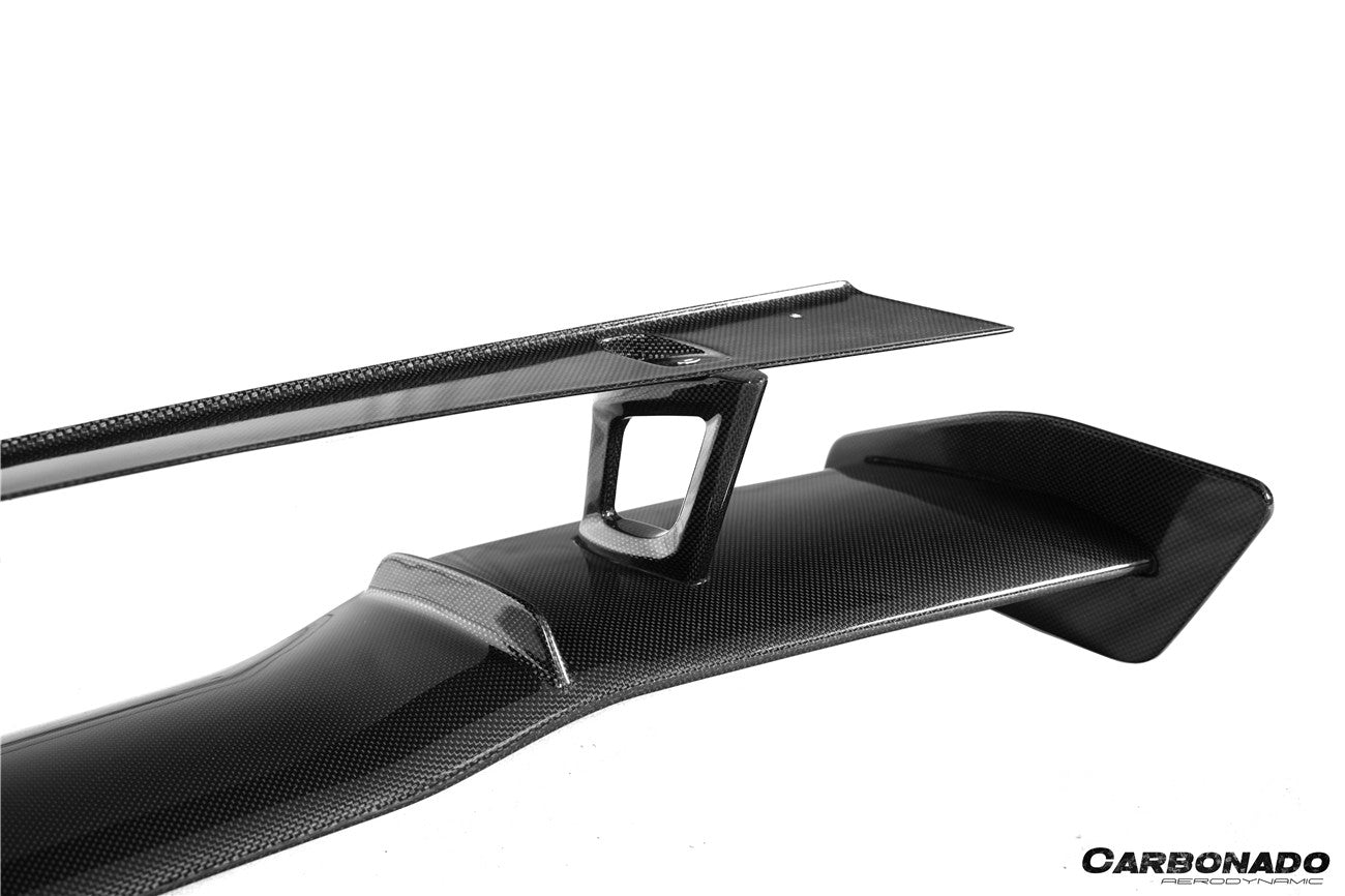 2022-2026 Ferrari 296 Type F171 Autoclave Carbon Fiber Trunk Spoiler Wing Carbonado (BS) Fits: GTB