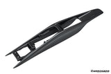 2022-UP Ferrari 296 GTB GTS OE Style Dry Carbon Fiber center control surround panel rear end