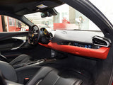 2022-UP Ferrari 296 GTB & GTS OE Style Dry Carbon Fiber center control surround panel Front end