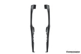 2022-UP Ferrari 296 GTB & GTS OE Style Dry Carbon Fiber center control surround panel Front end