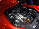 2022-UP Ferrari 296 GTB OE Style Dry Carbon Fiber Engine Bay Panel Replacement  Kits 4pcs