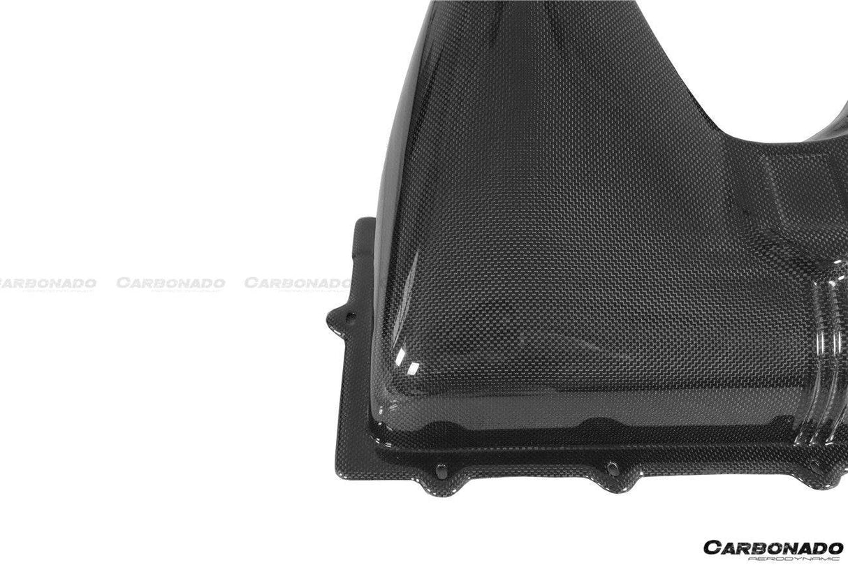 2010-2015 Ferrari Dry Carbon Fiber Airbox Carbonado (OE) Fits:  458, Italia and Spider