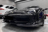 2010-2015 Ferrari Carbon Fiber Fiber Front Lip Carbonado (AP) Fits: 458 Italia and Spider
