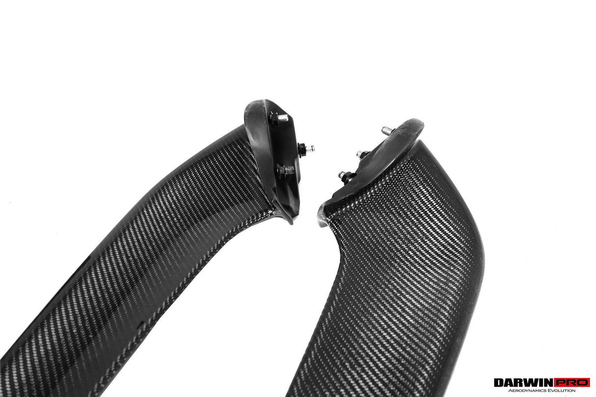 2010-2015 Ferrari 458 Italia and Spider Carbon Fiber Front Canards DarwinPRO (OE)