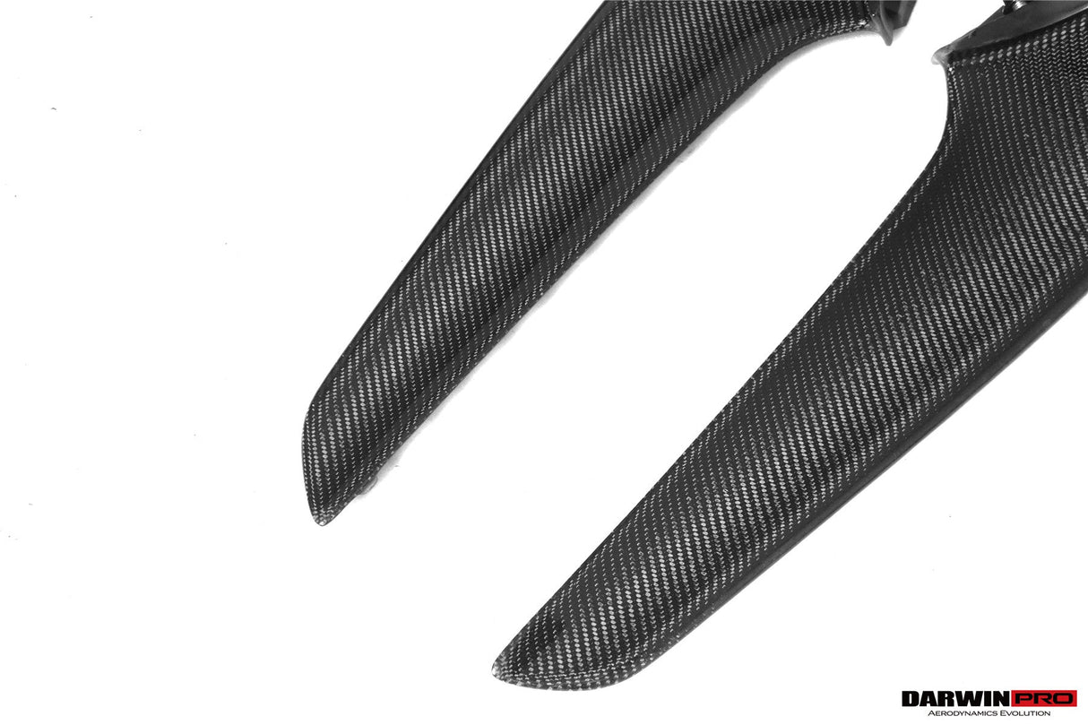 2010-2015 Ferrari 458 Italia and Spider Carbon Fiber Front Canards DarwinPRO (OE)