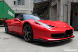 2010-2015 Ferrari Carbon Fiber Full Lip Body Kit Carbonado (AV) Fits: 458 Italia and Spider