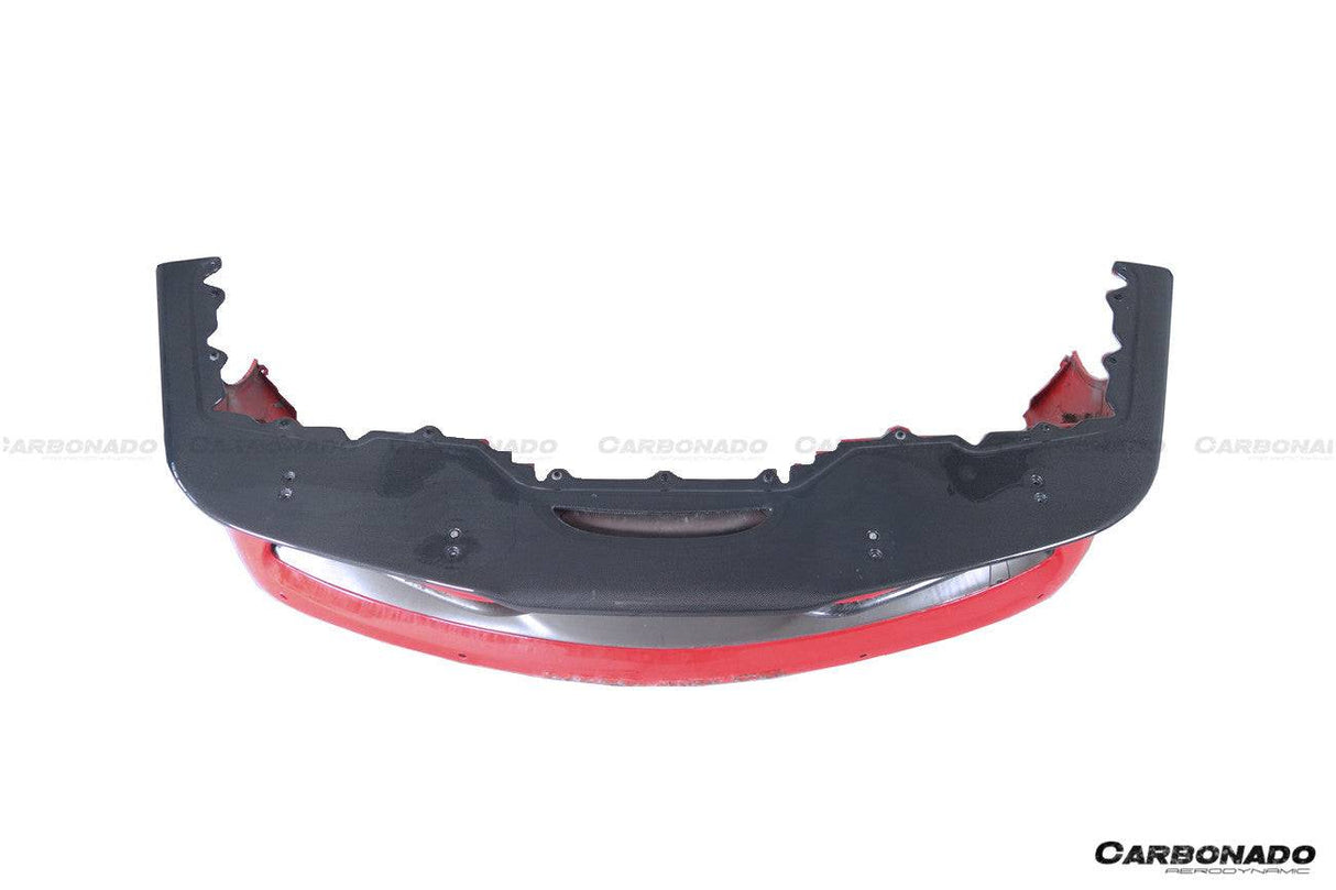 2010-2015 Ferrari Carbon Fiber Front Lip Carbonado (OE) Fits: 458 Italia and Spider