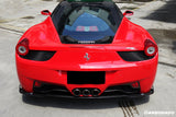 2010-2015 Ferrari Carbon Fiber Full Lip Body Kit Carbonado (AV) Fits: 458 Italia and Spider