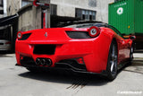 2010-2015 Ferrari Carbon Fiber Full Lip Body Kit Carbonado (AV) Fits: 458 Italia and Spider
