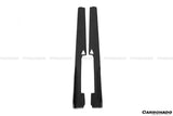 2010-2015 Ferrari Carbon Fiber Side Skirts Under Board Carbonado (AV) Fits: 458 Italia and Spider