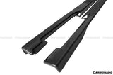 2010-2015 Ferrari Carbon Fiber Side Skirts Under Board Carbonado (AV) Fits: 458 Italia and Spider