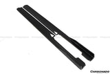 2010-2015 Ferrari Carbon Fiber Side Skirts Under Board Carbonado (AV) Fits: 458 Italia and Spider