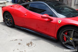 2010-2015 Ferrari Carbon Fiber Full Lip Body Kit Carbonado (AV) Fits: 458 Italia and Spider