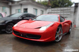 2010-2015 Ferrari Carbon Fiber Front Bumper Canards Carbonado (OE) Fits: 458 Italia and Spider