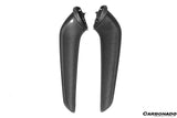 2010-2015 Ferrari Carbon Fiber Front Bumper Canards Carbonado (OE) Fits: 458 Italia and Spider