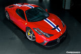 2010-2015 Ferrari Carbon Fiber Hood Carbonado (OE) Fits: 458 Italia and Spider