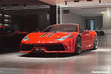 2010-2015 Ferrari Carbon Fiber Hood Carbonado (OE) Fits: 458 Italia and Spider