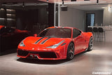2010-2015 Ferrari Carbon Fiber Hood Carbonado (OE) Fits: 458 Italia and Spider