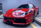 2010-2015 Ferrari Carbon Fiber Hood Carbonado (OE) Fits: 458 Italia and Spider