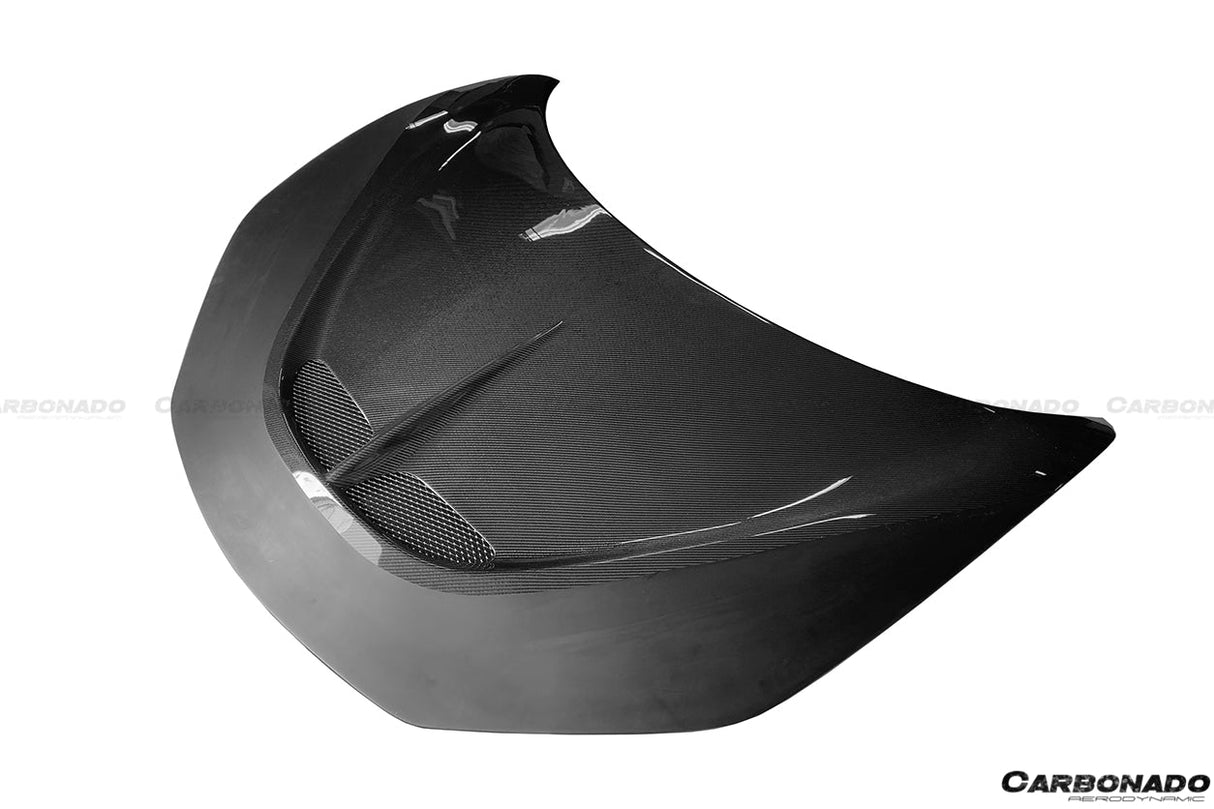 2010-2015 Ferrari Carbon Fiber Hood Carbonado (OE) Fits: 458 Italia and Spider