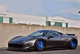 2010-2015 Ferrari 458 Italia and Spider Partial Carbon Fiber Aero Full Body Kit Carbondo (DE)