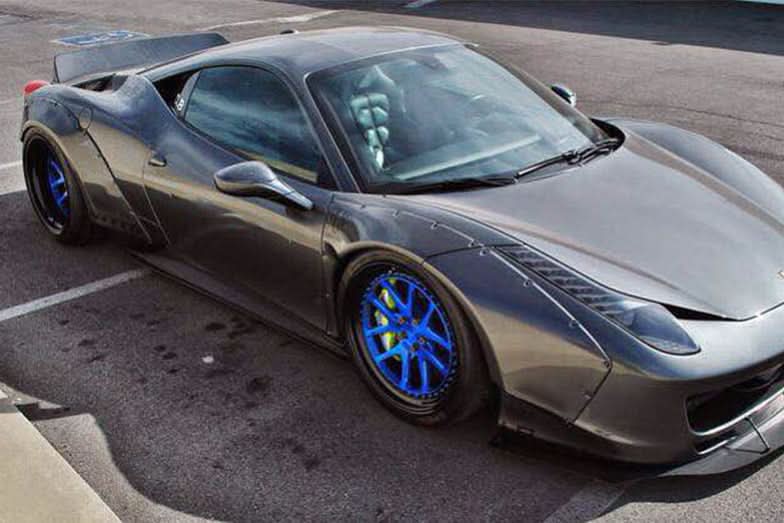 2010-2015 Ferrari 458 Italia and Spider Partial Carbon Fiber Aero Full Body Kit Carbondo (DE)