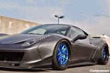 2010-2015 Ferrari Carbon Fiber Full Wide Body Kit Carbonado (DE) Fits: 458 Italia and Spider