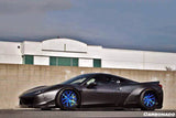 2010-2015 Ferrari Carbon Fiber Full Wide Body Kit Carbonado (DE) Fits: 458 Italia and Spider