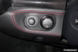 2010-2015 Ferrari Carbon Fiber Light Switch Patch Carbonado (OE) Fits: 458 Italia and Spider