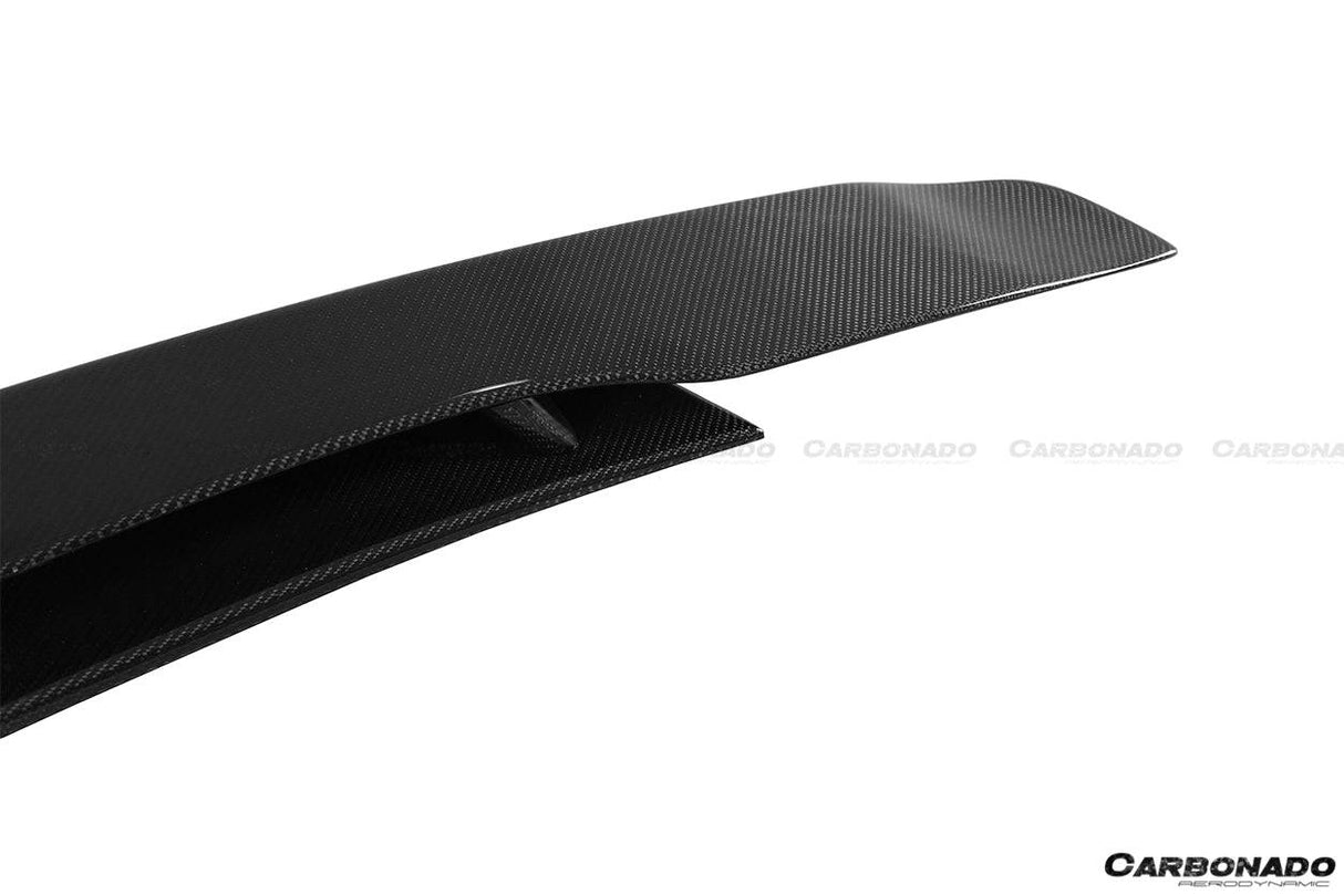 2010-2015 Ferrari Carbon Fiber Trunk Spoiler Carbonado (VT) Fits: 458 Italia and Spider