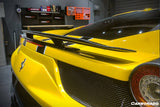 2010-2015 Ferrari Carbon Fiber Trunk Spoiler Carbonado (VT) Fits: 458 Italia and Spider