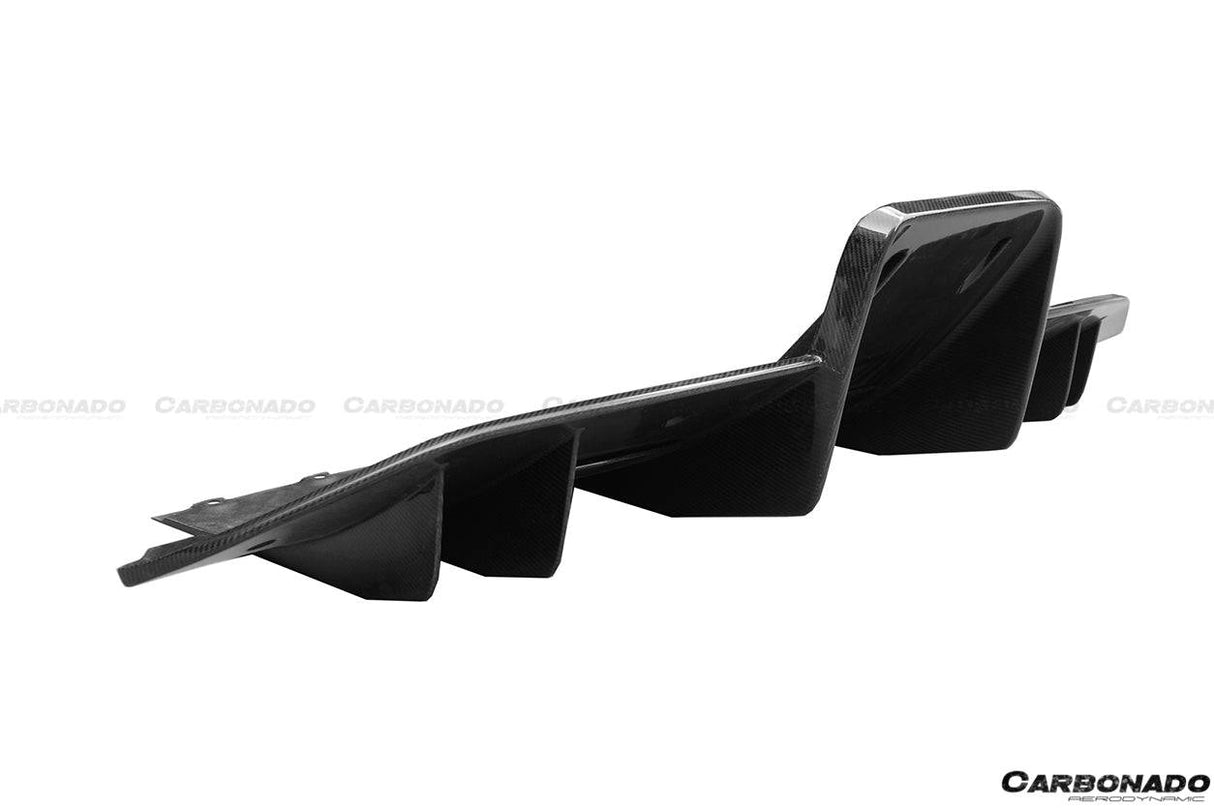 2010-2015 Ferrari 458 speciale Style Carbon Fiber Rear Lip Diffuser