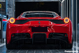 2010-2015 Ferrari 458 speciale Style Carbon Fiber Rear Lip Diffuser