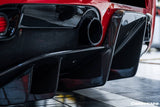 2010-2015 Ferrari 458 speciale Style Carbon Fiber Rear Lip Diffuser
